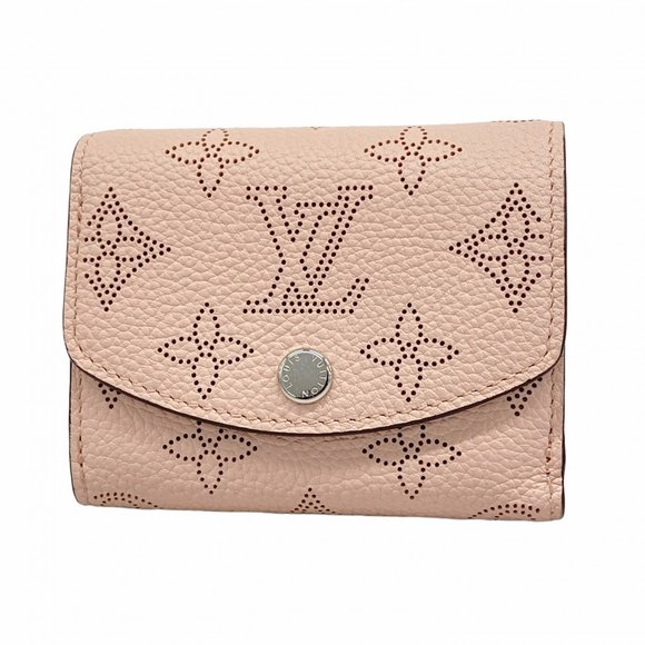 LOUIS VUITTON Accessories - Louis Vuitton Tri-fold Wallet Mahina Portefeuille Iris XS M67499 Magnolia Ladies